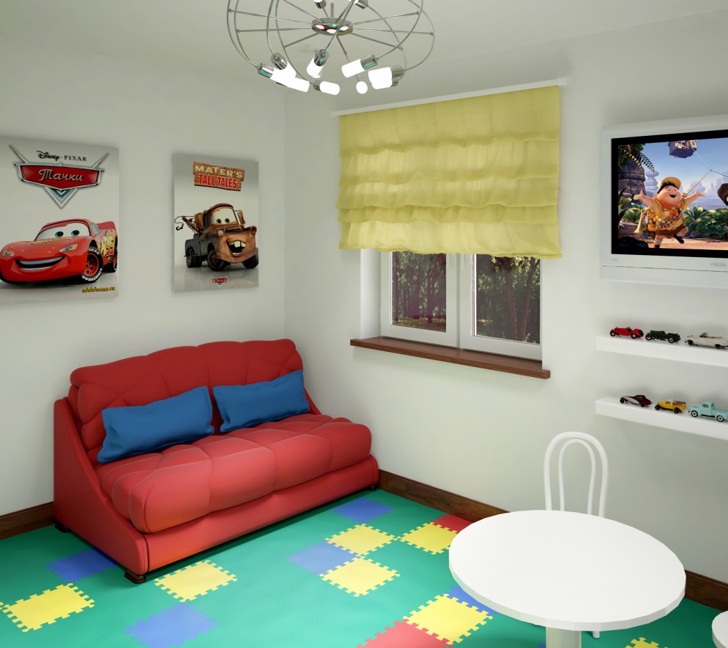 Sala giochi in 3d max vray 3.0 immagine