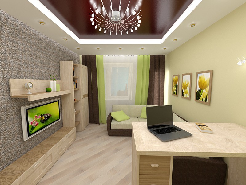 Living at Nikitina in 3d max vray 3.0 image