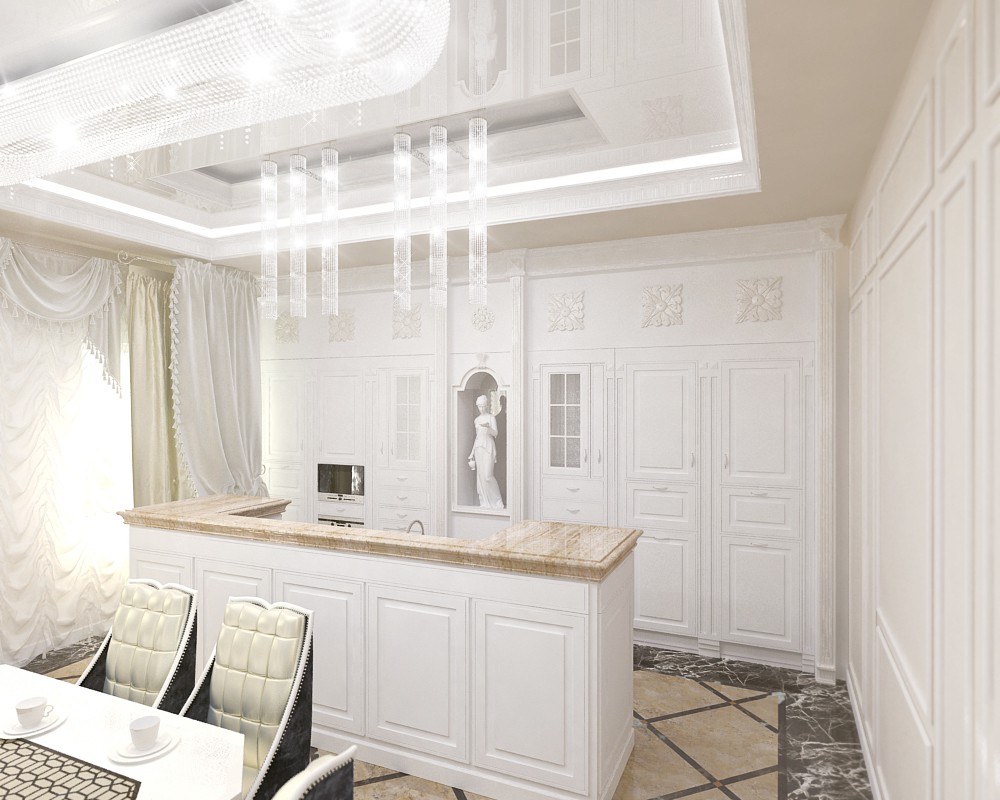 Cottage per un richi (da Gazprom) in Crimea))) in 3d max vray immagine