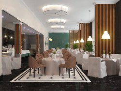 Il ristorante dell'hotel