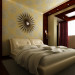 Bedroom in 3d max vray image