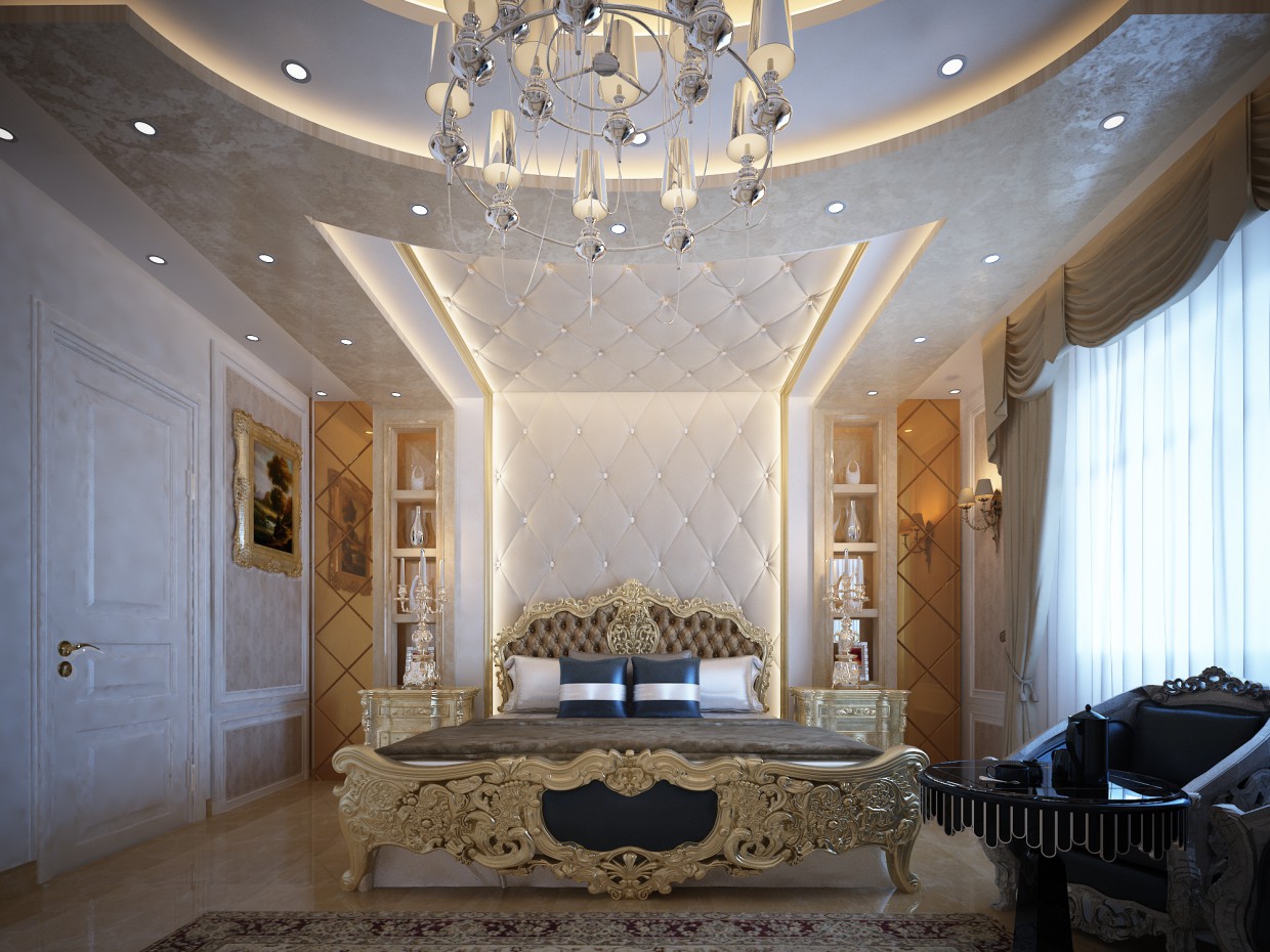 Chambre classique dans 3d max vray 3.0 image