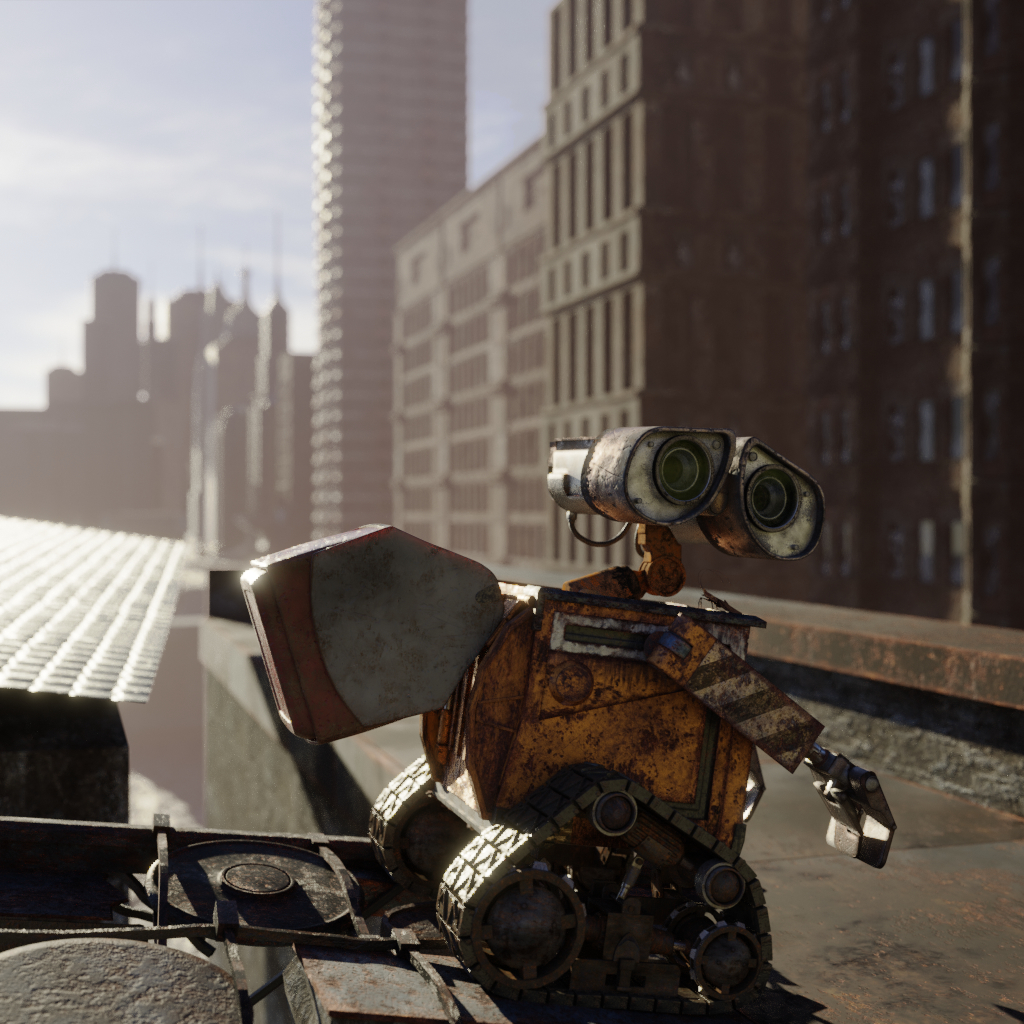 walle dans Blender cycles render image