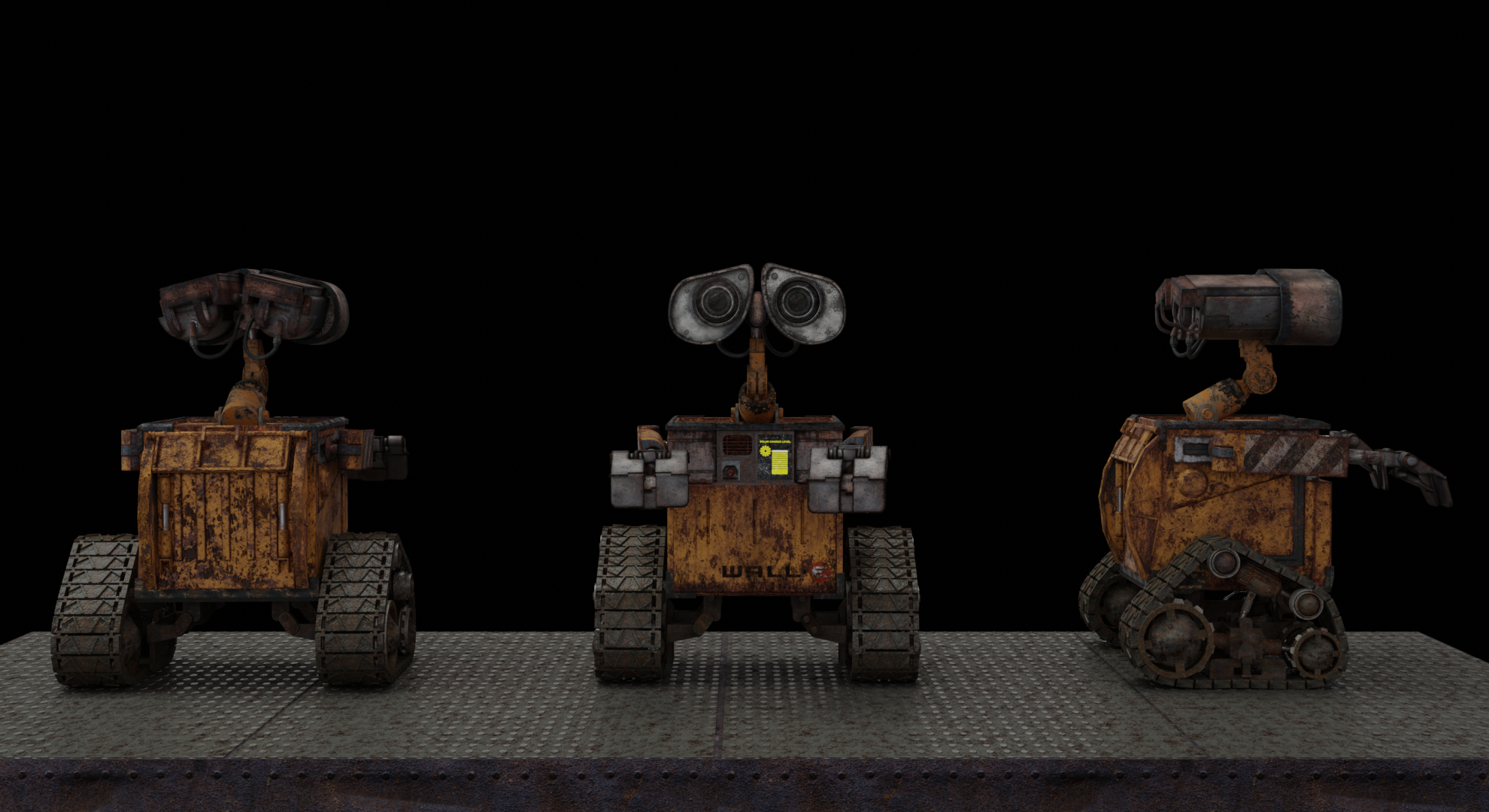 walle dans Blender cycles render image