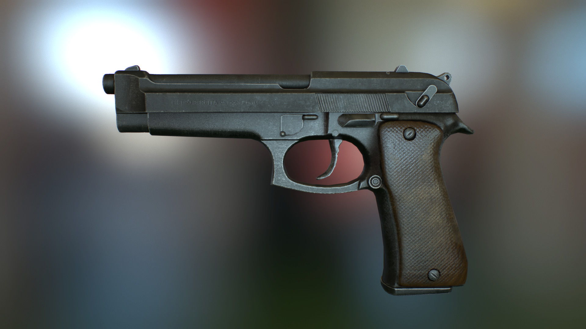 Beretta in 3d max Other image