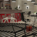 Cafe em estilo moderno. em 3d max vray imagem