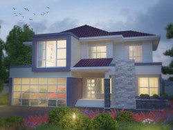 Semi Modern Low Budget House Design