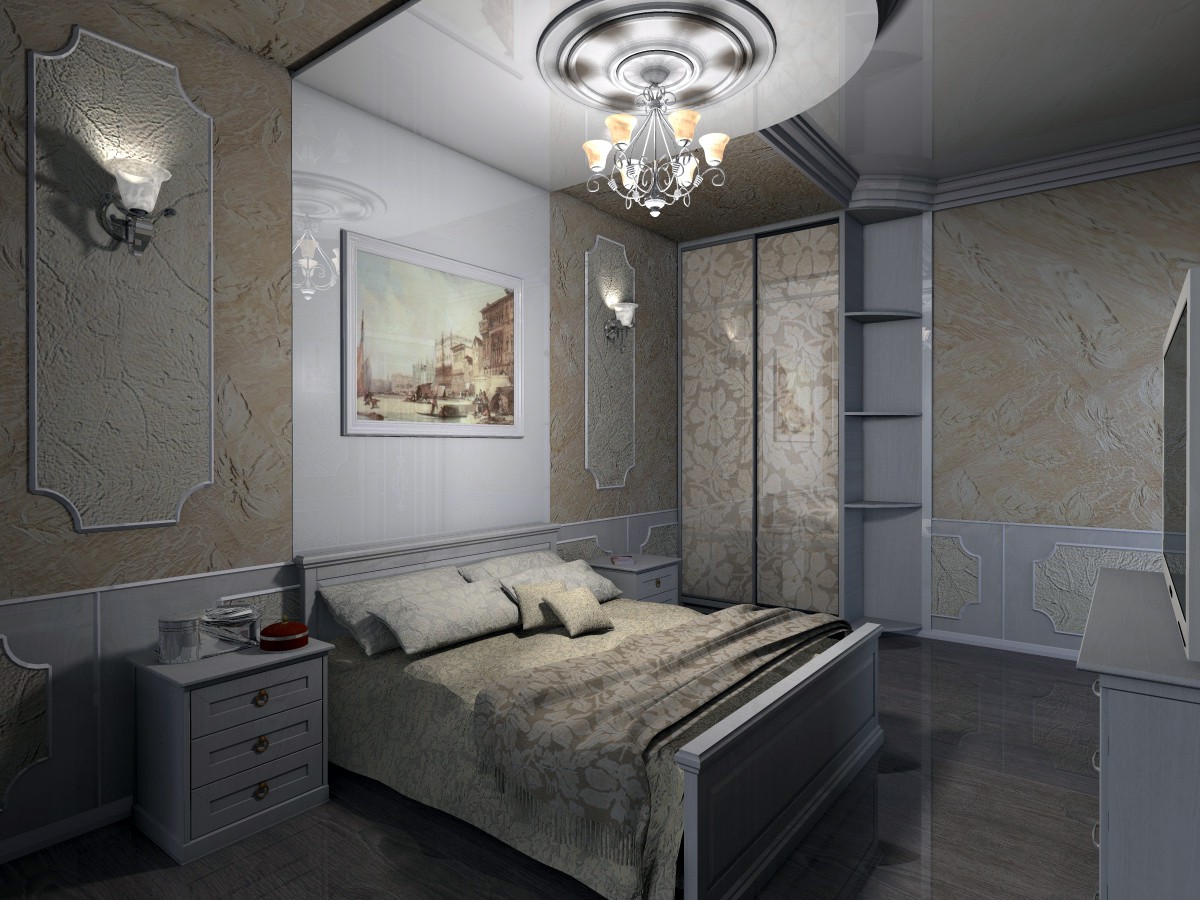 Quarto em 3d max vray imagem