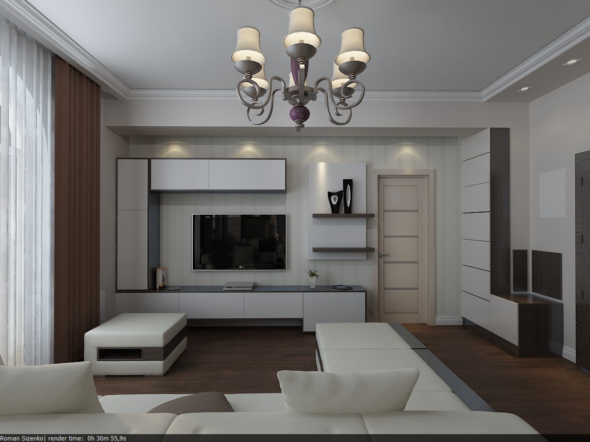 50 sqr. piatto m. in 3d max vray immagine