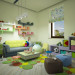 Kindergarten in 3d max vray Bild