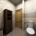 imagen de cuarto de baño en 3d max vray