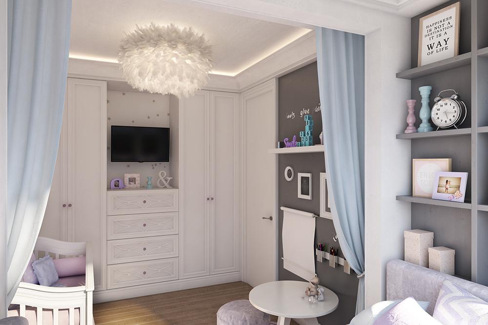 Tochter der Kinder in 3d max corona render Bild