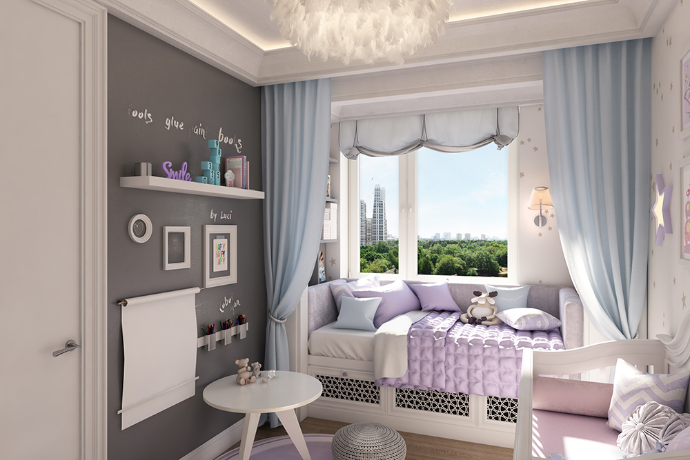 Tochter der Kinder in 3d max corona render Bild