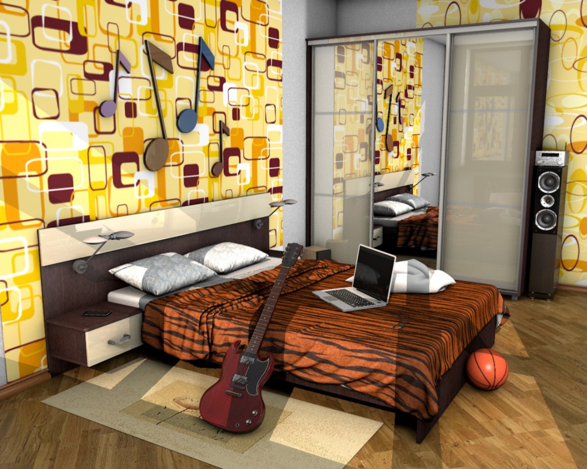 Bedroom Interior in Cinema 4d Other image