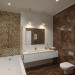 Banyo in 3d max corona render resim