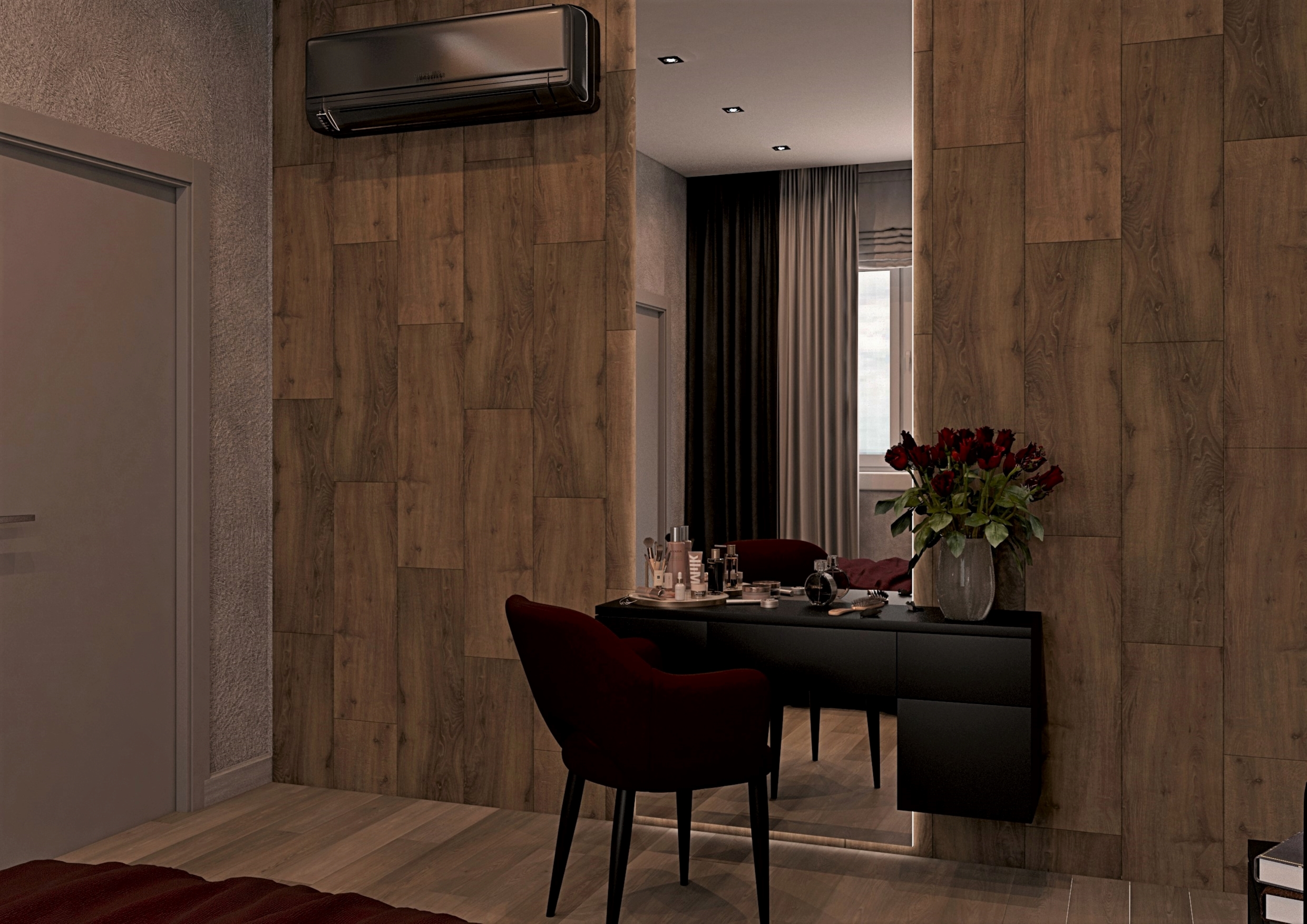 Bedroom in 3d max vray 3.0 image