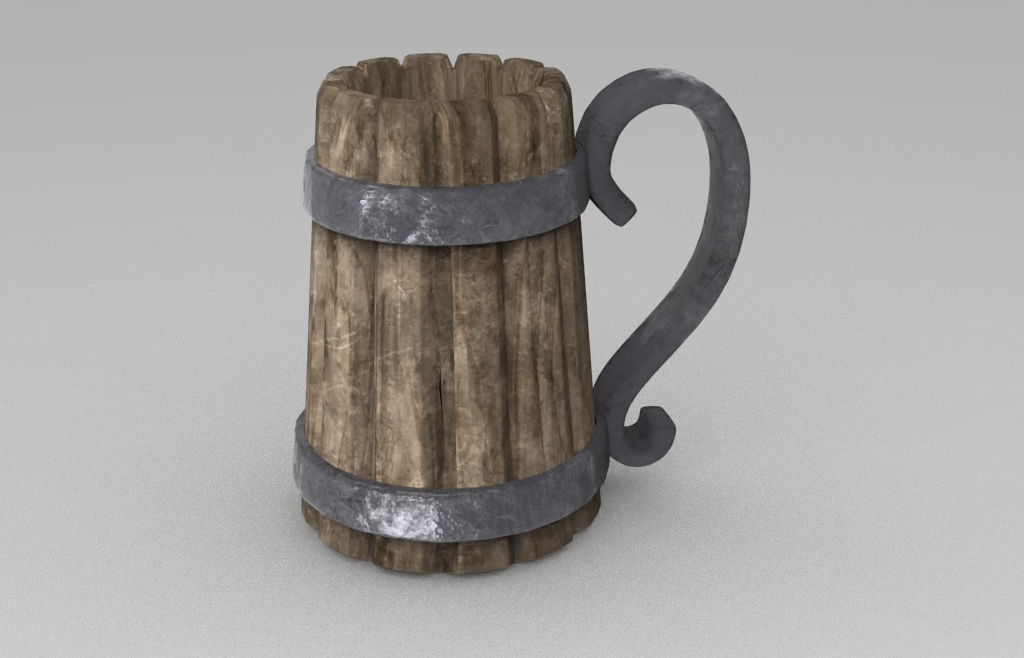 imagen de Taza vieja en Blender Other