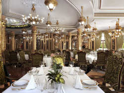 Restaurant in the village of Deauville