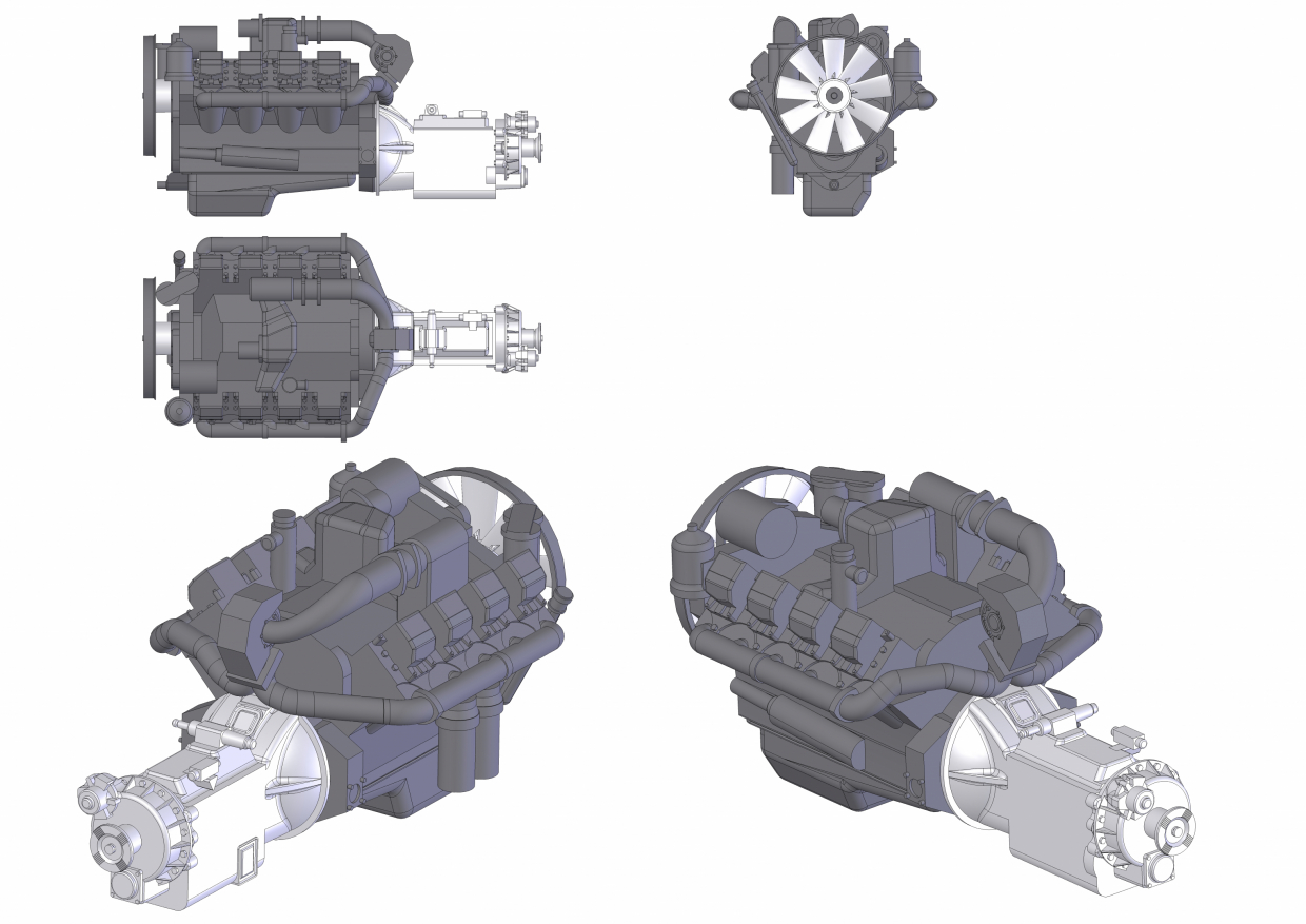 TMZ-8424 in SolidWorks Other resim