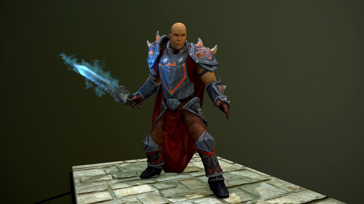 Darius in 3d max Other resim