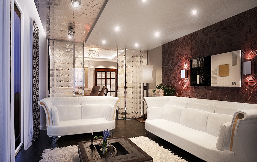 imagen de Muebles de estilo Art Deco en 3d max corona render