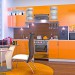 Orange kitchen, in the new year