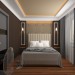 Bedroom in the style of Art Deco