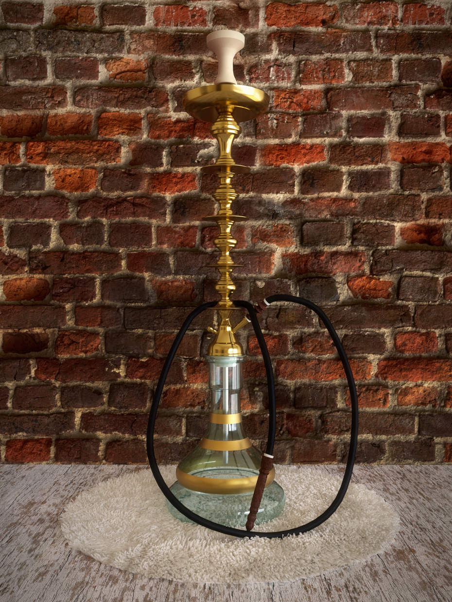 Huka in 3d max corona render Bild