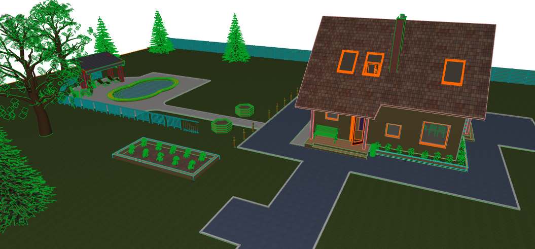 Country house in ArchiCAD Other image