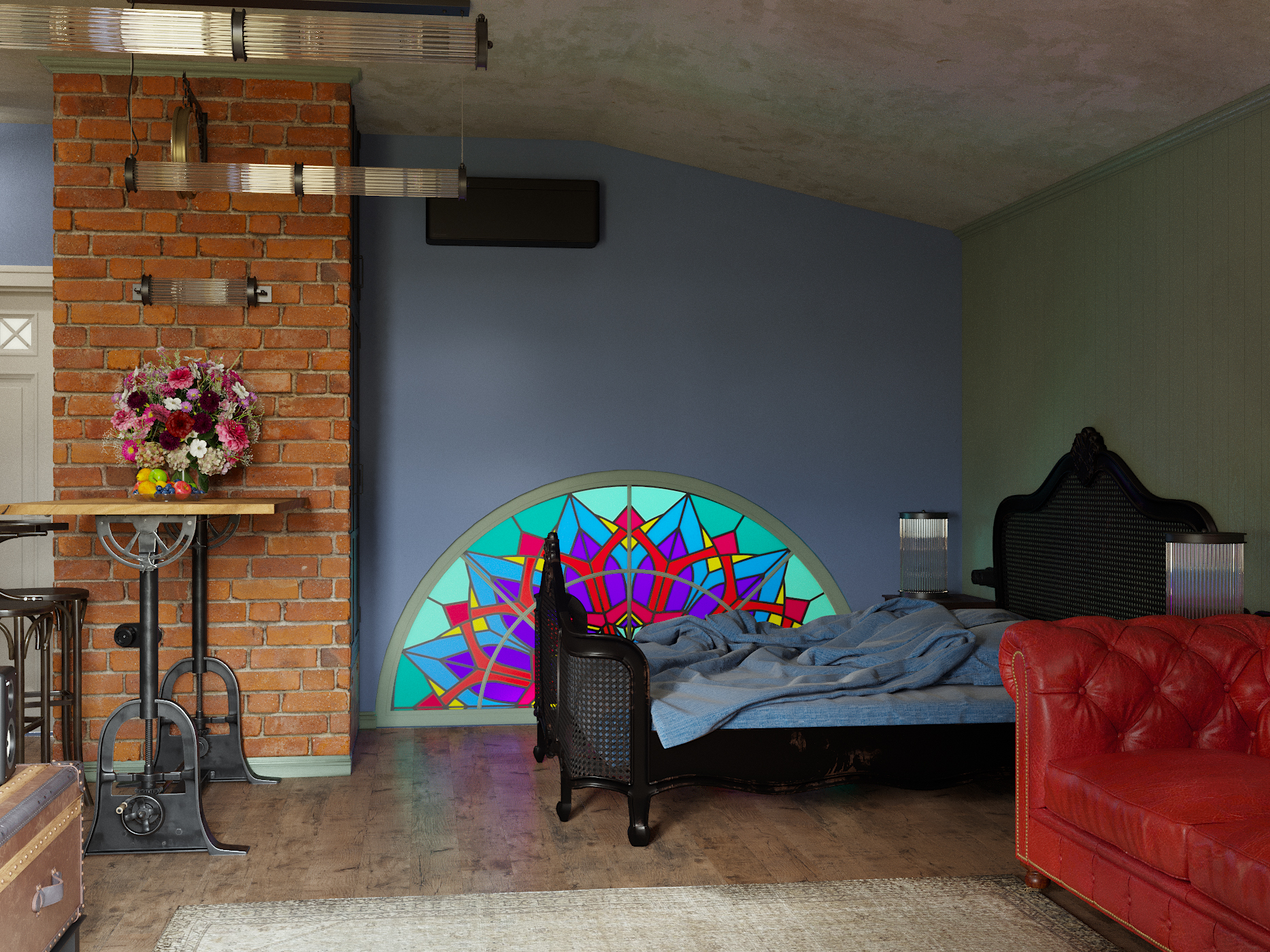 imagen de Decadencia en 3d max corona render