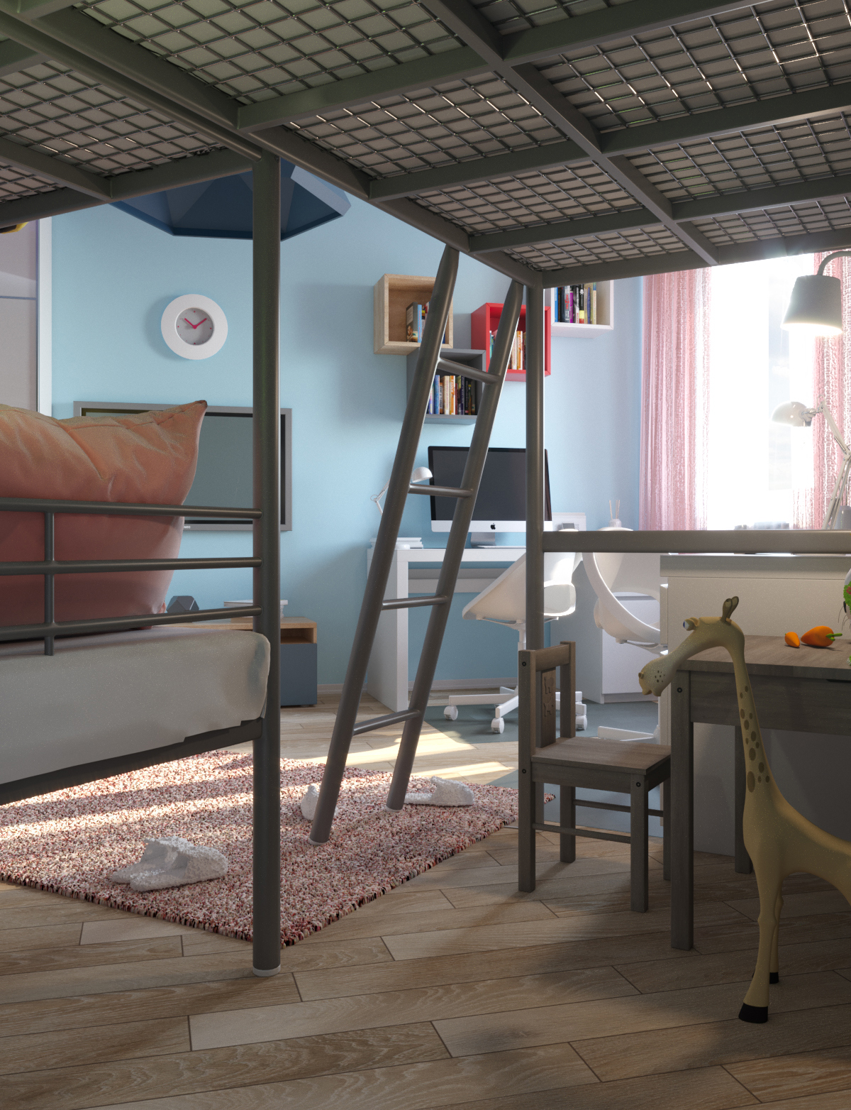 Age of IKEA в 3d max corona render изображение