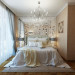 Chambre à coucher art déco dans 3d max vray image