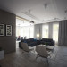 Sala de estar em 3d max vray imagem