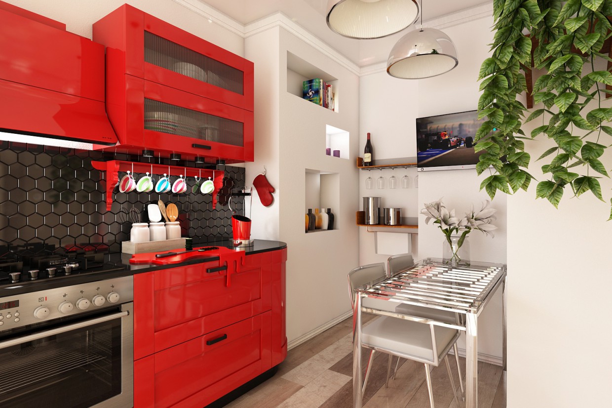 Cuisine dans 3d max vray 3.0 image