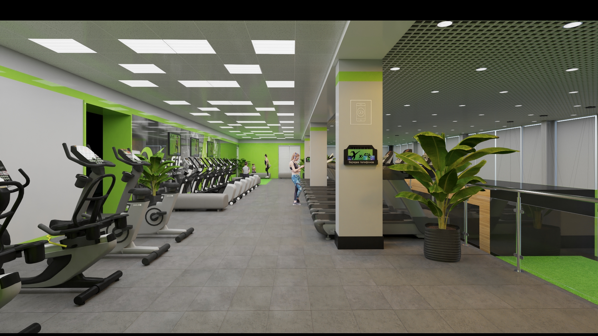 imagen de X-fit en 3d max corona render