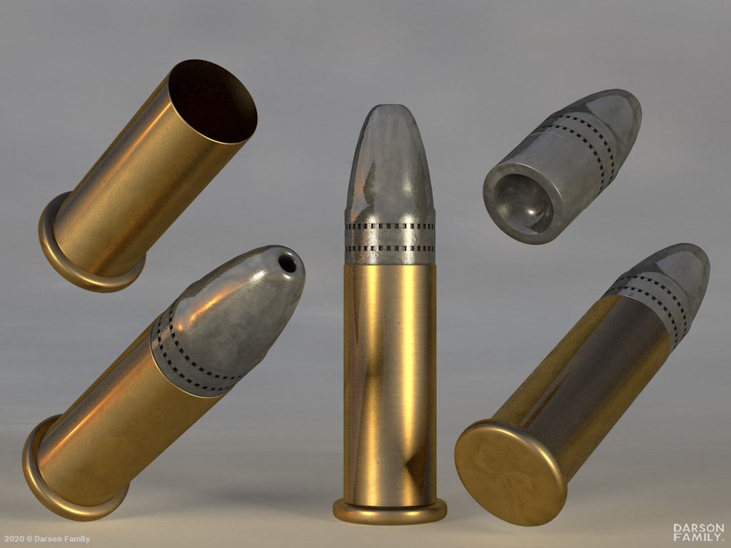 .22 Modelo verdadeiro do rifle longo em Cinema 4d Other imagem