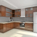 Cozinha em 3d max vray imagem