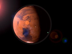 The planet Mars