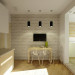 imagen de Loft en un pequeño apartamento en 3d max vray