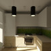 imagen de Loft en un pequeño apartamento en 3d max vray