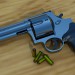 S&W 357 MAGNUM in 3d max vray image