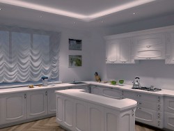 White kitchen