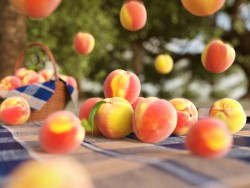 Lluvia de fruta