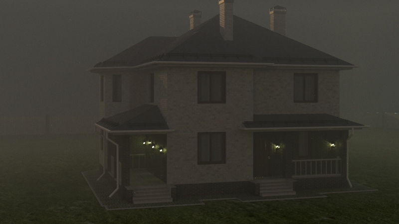 Brouillard dans 3d max vray 3.0 image