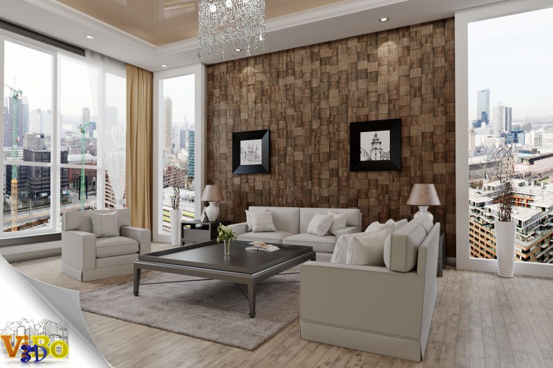 Interieur Visualisierung in 3d max vray 2.5 Bild