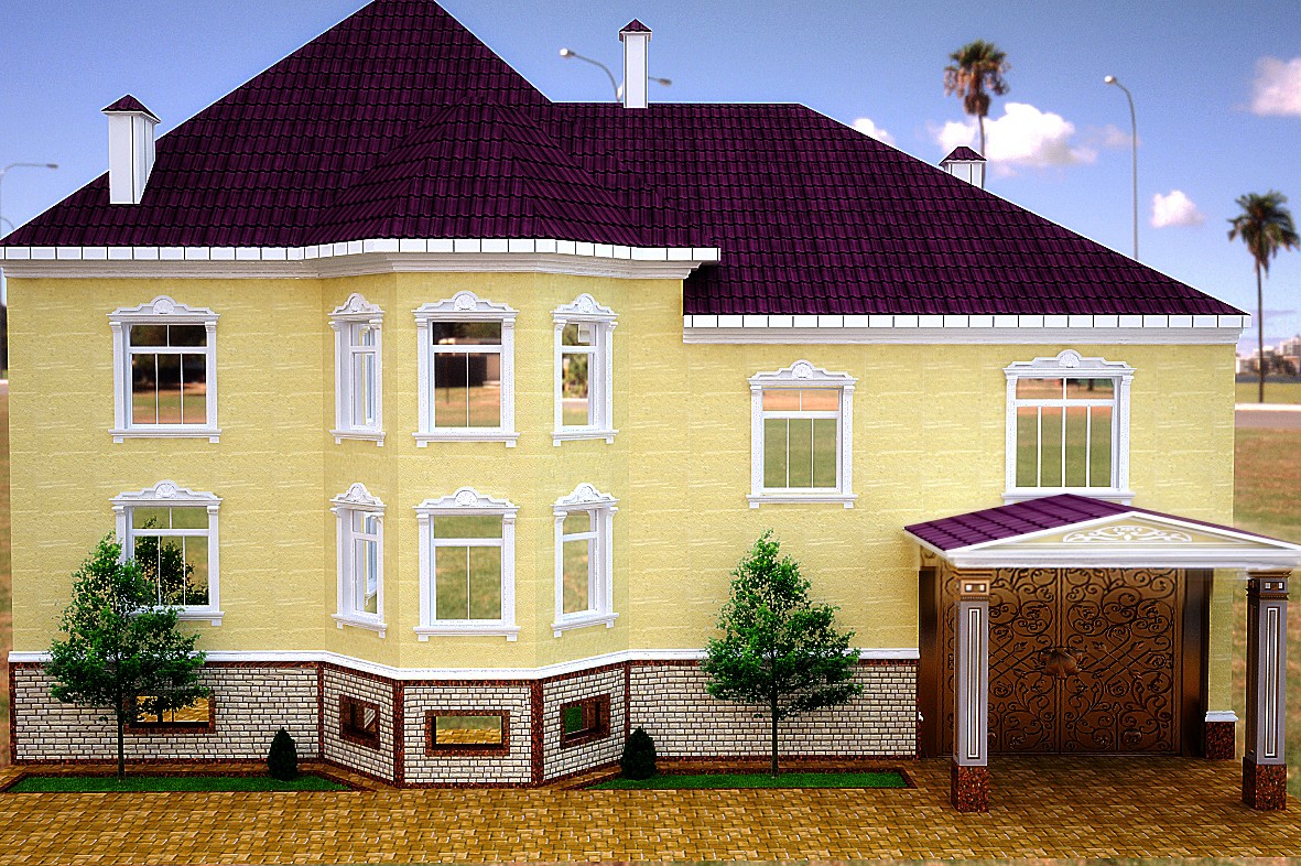 imagen de Exterior en 3d max vray