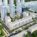 Khabarovsk konut kompleksi in 3d max vray 3.0 resim