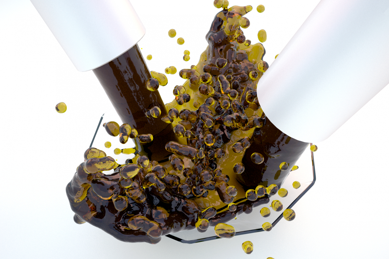 cor de café Jam em 3d max vray 3.0 imagem