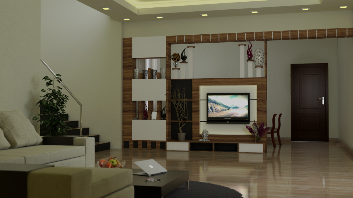 SALA-DE-ESTAR em 3d max vray 3.0 imagem