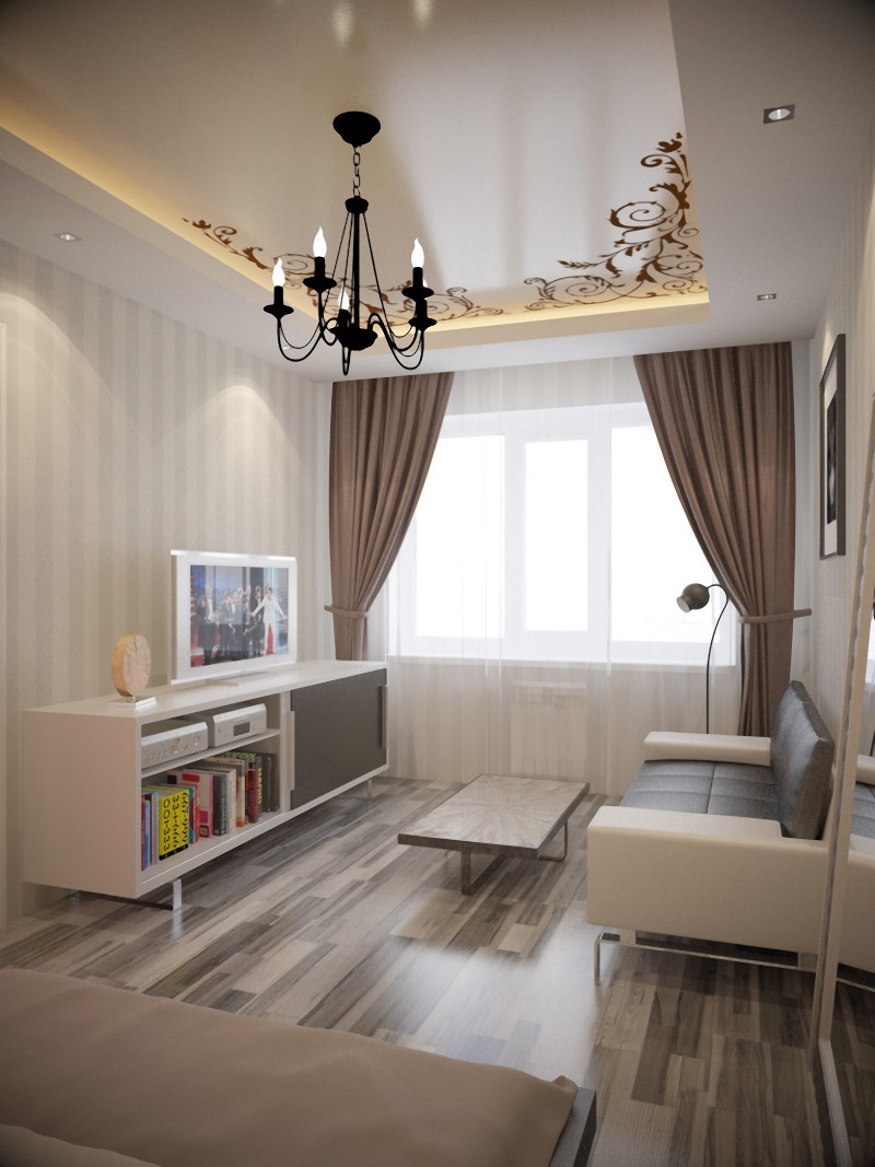 Soggiorno in 3d max vray immagine